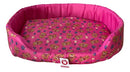 Cama Pet Grande 70x50cm Confortável para Cães e Gatos Cor Pink