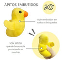 Kit 6 Brinquedos de Pelúcia Pet para Cães Pequenos Estampas Sortidas