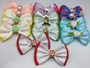 Kit 50 Laços Pet Tamanho G para Banho e Tosa Cores Variadas