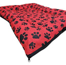 Caminha Pet Média Colchonete Macio Vermelho 62x50cm para Cães e Gatos