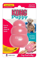Brinquedo Recheável Kong Puppy Small para Filhotes Pequenos Rosa