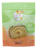 Mordedor Natural para Cães Discão de Couro Bovino Pet Bem