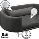 Caminha Pet Premium Conforto Chase Cinza 86x60 Para Cachorros