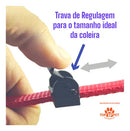 Guia Unificada K9 1,85 Metros para Passeio e Adestramento Preto