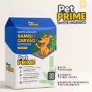 Tapete Higiênico Pet 80x60cm com Carvão Ativo 30 Unidades