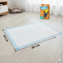 Tapete Higiênico Descartável Para Cães Beeps Pet Society 80x60cm 30 Unidades