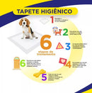 Tapete Higiênico Para Cães Comfort Higienepet 60x60cm 50 Unidades