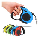 Guia Retrátil Pet 5 Metros para Cachorros e Gatos até 20kg Rosa