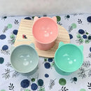 Comedouro e Bebedouro Elevado Pet em Acrílico Ursinho Cor Verde