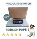 Jornal Higiênico Pet 5kg Papel Grosso 55x65 Ideal para Cães