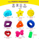 Kit 8 Mordedores Pet Maciços Big Bull para Cachorro Pequeno Diversão Garantida