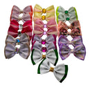 Kit 50 Laços Pet Tamanho G para Banho e Tosa Cores Variadas