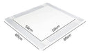 Kit Tapete Higiênico Good Pad 100 Unidades 60x60cm Branco Econômico