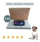 Jornal Higiênico Pet 5kg Papel Grosso 55x65 Ideal para Cães