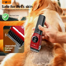 Máquina de Tosa Pet Inova Cases Sem Fio para Cães e Gatos Vermelha