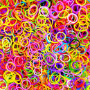 Kit 2000 Elásticos Pet para Penteado Acessórios de Banho e Tosa