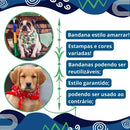 Kit 40 Bandanas Premium para Cachorro Grande Acessório Pet para Amarrar