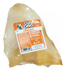 Kit 10 Mordedores Naturais de Orelha Bovina para Cachorro Dip Dog