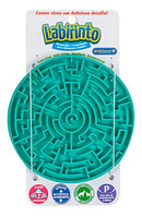 Tapete de Lamber Pet Games Labirinto para Cães e Gatos Tamanho P Verde Água