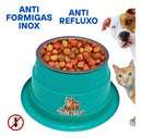 Comedouro e Bebedouro Pet Antiformiga para Cães e Gatos