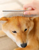 Pente Desembolador de Ferro Bacon Born Para Cães e Gatos Prateado