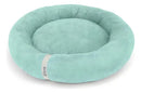 Caminha Pet Redonda Ninho 70cm Super Macia para Cães e Gatos Verde Menta