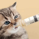 Kit com 2 Bicos Alimentadores e Seringa para Alimentação de Pets