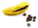 Brinquedo Pet Interativo Recheável em Formato de Pera para Cachorro Cor Banana
