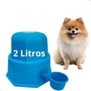 Bebedouro Pet para Pelos Longos Capacidade 2 Litros Não Molha