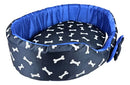 Cama Pet Grande 70x50cm Confortável para Cães e Gatos Cor Azul
