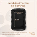 Cama Pet Retangular Estampada e Lavável para Cães e Gatos Tamanho M