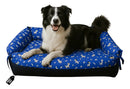 Colchão Grande para Cachorro 90x60 Lavável com Base Impermeável Confortável