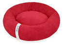 Caminha Nuvem Pet Redonda 50cm Super Macia para Gatos Cor Vermelha