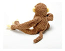 Brinquedo de Pelúcia Macaco Amigão Premium para Cachorro Cor Marrom