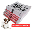 Jornal Higiênico Pet 4kg com 240 Folhas Grandes 58x65