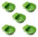 Kit com 5 Bebedouros Cocho 7 Litros para Água de Animais   Kit com 5 Bebedouros Cocho 7 Litros para Água de Animais