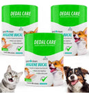 Dedal Care Higiene Bucal Pet para Cães e Gatos Sabor Menta 30 Unidades