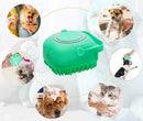 Kit Lava Pet com Escova Dispenser e Luva para Cães e Gatos Exquisit Life