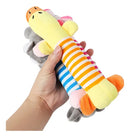 Brinquedo de Pelúcia Pet com Apito Happy Day Desenho Porquinho para Cães e Gatos