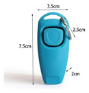 Clicker com Apito Pet 2 em 1 para Adestramento e Treinamento de Cães