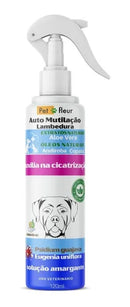 Anti Lambedura Cicatrizante Natural para Pets Cães e Gatos