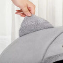 Cama Iglu Dobrável para Gatos em Algodão Lavável Conforto Pet