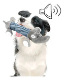 Brinquedo de Pelúcia Pet com Apito Happy Day Desenho Porquinho para Cães e Gatos