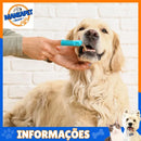 Kit Escova e Pasta de Dente Pet para Cães e Gatos   Kit Escova e Pasta de Dente Pet para Cães e Gatos