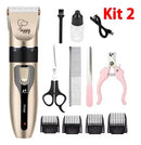 Kit Banho e Tosa Pet com Máquina para Cães e Gatos Bivolt