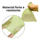 Kit 30 Refil Cata Caca Biodegradável 450 Saquinhos para Pets Verde Claro