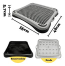 Tapete Sanitário Plast Pet Eco Pipi para Cachorros Cor Taupe