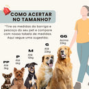 Kit Passeio Pet com Coleira Peitoral Guia e Cinto de Segurança para Carro Porte Pequeno