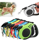 Guia Retrátil Azul 5 Metros para Cães Até 20kg Passeio Seguro