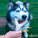 Mordedor Pet Truqys Osso Maciço de Bamboo com Aroma de Bacon Cor Marrom